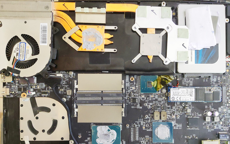 What is the use of laptop cooling pads thermal pad AOK