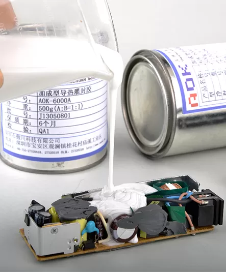 GF400 Two-Part thermally conductive Potting Material