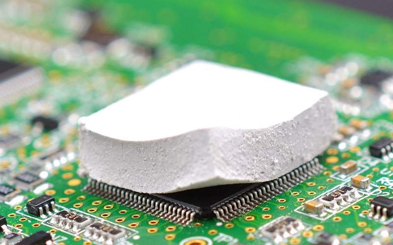 Thermal Gap Pad with Low Oil-Bleed and Low Oil Migration Thermal Gap Pad with Low Oil-Bleed and Low Oil Migration